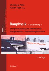 Band 1/1: Bauphysik Erweiterung 1